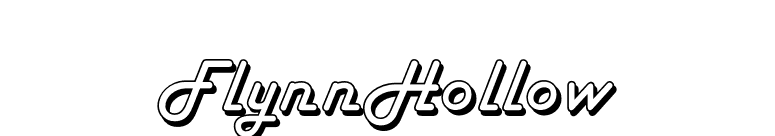 FlynnHollow font preview