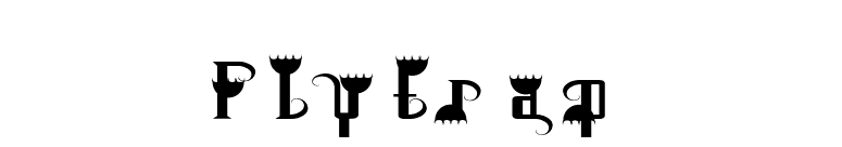 Flytrap font preview