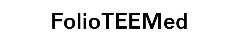 FolioTEEMed font preview