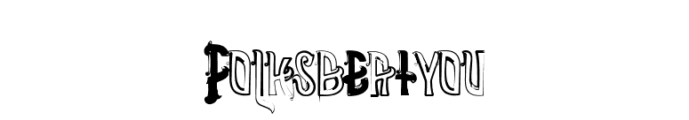 Folksbeatyou font preview