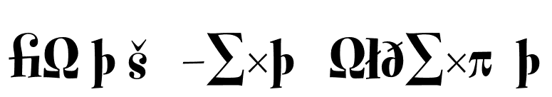 Fontesque-ExtraBoldExpert font preview