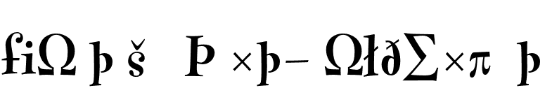 FontesqueText-BoldExpert font preview