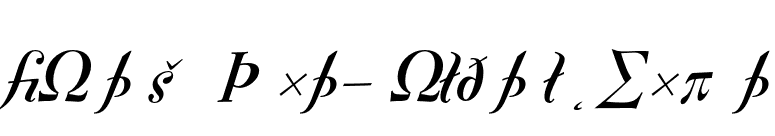 FontesqueText-BoldItalicExpert font preview