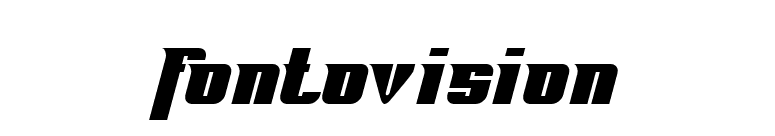 Fontovision font preview