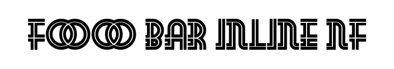 Foo Bar Inline NF font preview