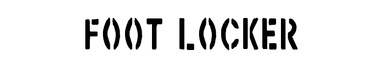 Foot Locker font preview