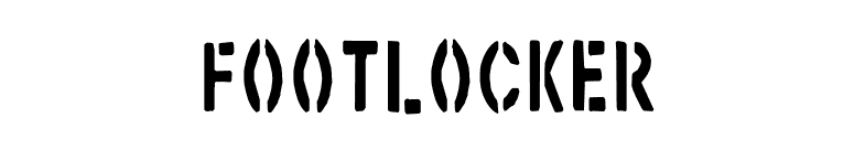 FootLocker font preview
