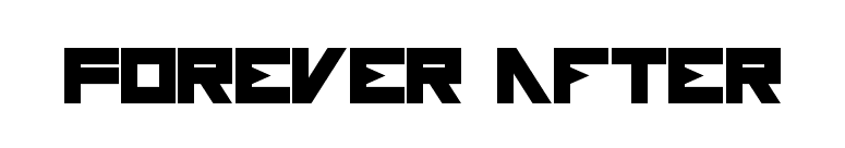 Forever After
 font preview