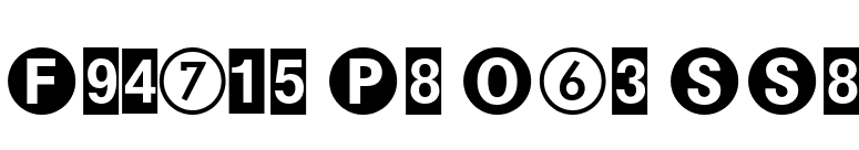 Format Pi One SSi font preview