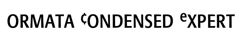 Formata Condensed Expert font preview