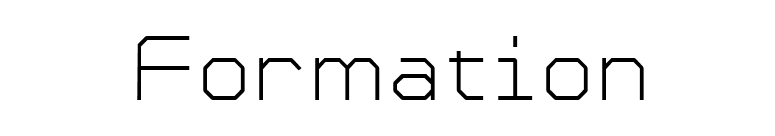Formation font preview