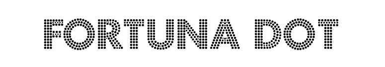 Fortuna Dot font preview