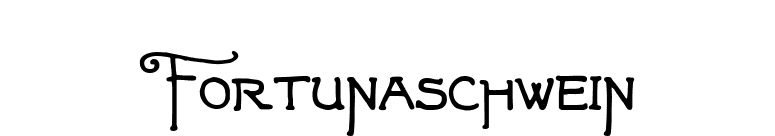 Fortunaschwein font preview