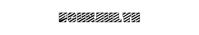FourJulyH font preview