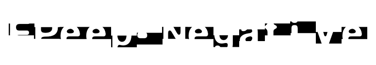 FPeep-Negative font preview
