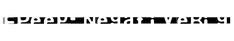 FPeep-NegativeBig font preview