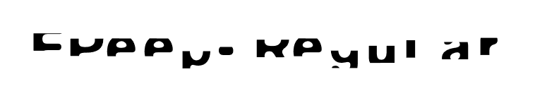 FPeep-Regular font preview
