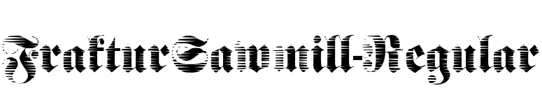 FrakturSawmill-Regular font preview