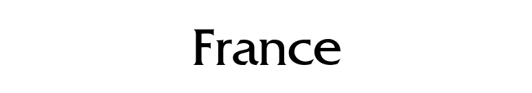 France font preview