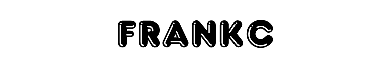 FrankC font preview