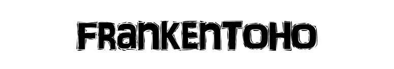 FrankenTOHO font preview