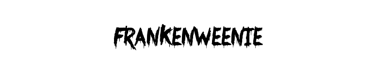 Frankenweenie font preview