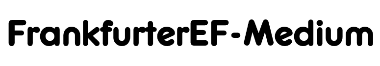 FrankfurterEF-Medium font preview