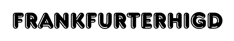 FrankfurterHigD font preview
