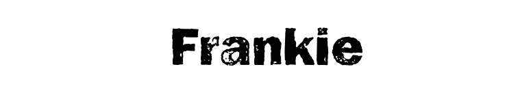 Frankie font preview