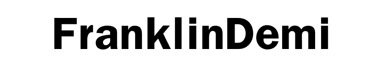FranklinDemi font preview