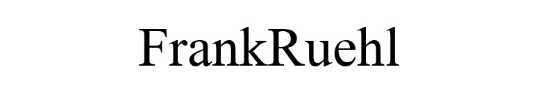 FrankRuehl font preview