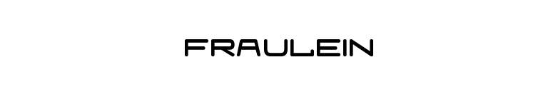 Fraulein font preview