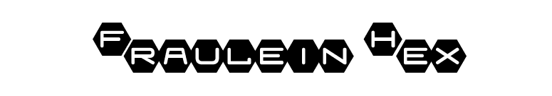 Fraulein Hex font preview