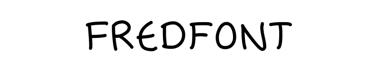 Fredfont font preview
