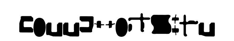 Freeform-One font preview
