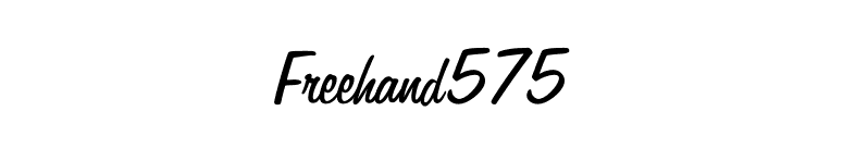 Freehand575 font preview