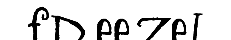 Freeze! font preview