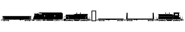 Freight font preview