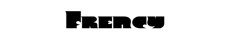 Frency font preview