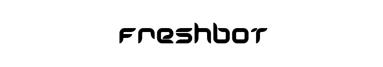 Freshbot font preview