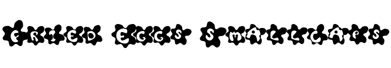 Fried Eggs Smallcaps font preview