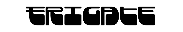 Frigate font preview