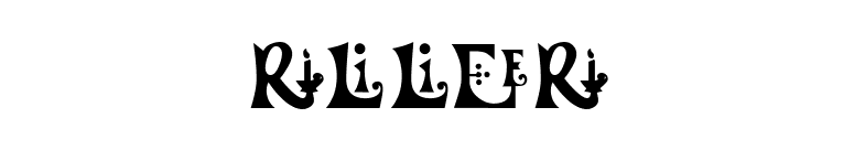 FrillyExtras font preview