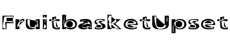 FruitbasketUpset font preview