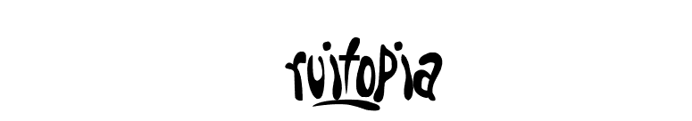 Fruitopia font preview