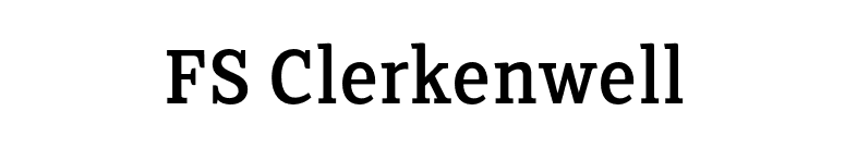 FS Clerkenwell font preview