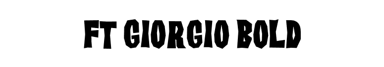 FT Giorgio Bold font preview