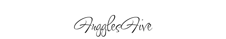 FugglesFive font preview