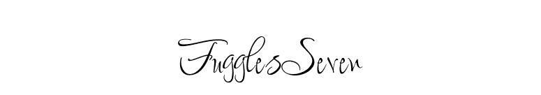 FugglesSeven font preview