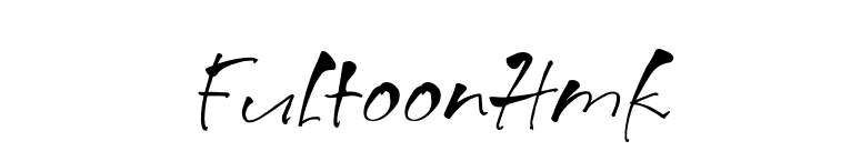 FultoonHmk font preview